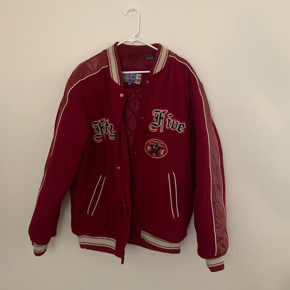 Vintage red bomber jacket! - Picture 1 of 2